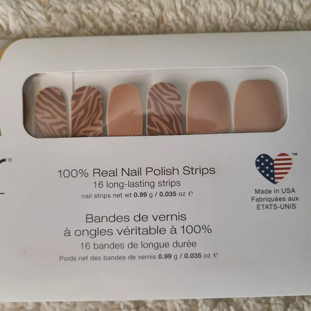 Color Street All Wild Up 100% Real Nail Polish Strips
